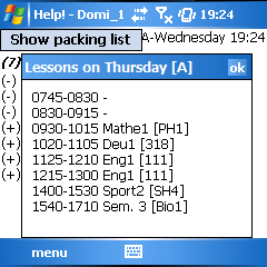 view of all hours at a day (with room)